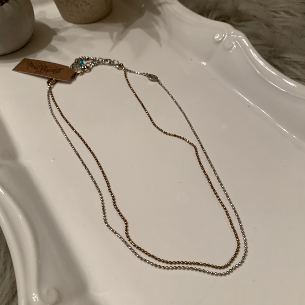 Two Tone Lucky Brand Necklace